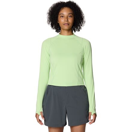 Crater Lake Long-Sleeve Crop Top - Women's