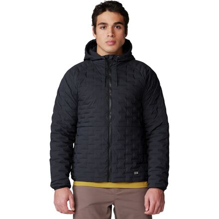 Stretchdown Light Full-Zip Hooded Jacket - Men's