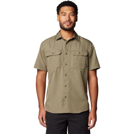 Mountain Hardwear - Canyon Short-Sleeve Shirt - Men's - Stone Green