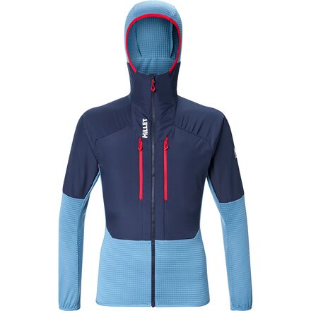 MILLET - Parmelan Hybrid Hoodie - Men's - Coronet Blue/Saphir