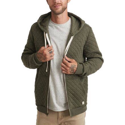 Corbet Quilted Full-Zip Hoodie - Men's