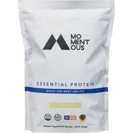 Momentous - Essential Grass-Fed Whey Protein - Vanilla