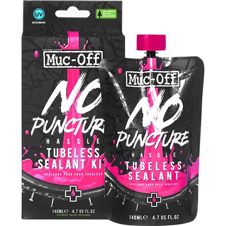 No Puncture Hassle Tubeless Tire Sealant Kit