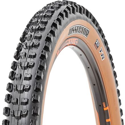 Maxxis - Dissector Dual-EXO/TR 29in Tire - Black/Dark Tan