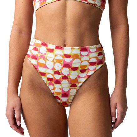 Reversible High Leg Bikini Bottom - Women's