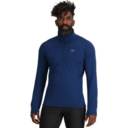Vigor Grid Fleece Half-Zip Jacket - Men's