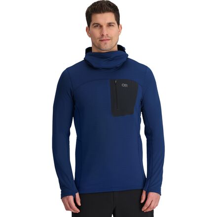 Vigor Grid Fleece Pullover Hoodie - Men's