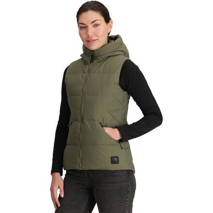 Coze Hooded Down Vest - Women's