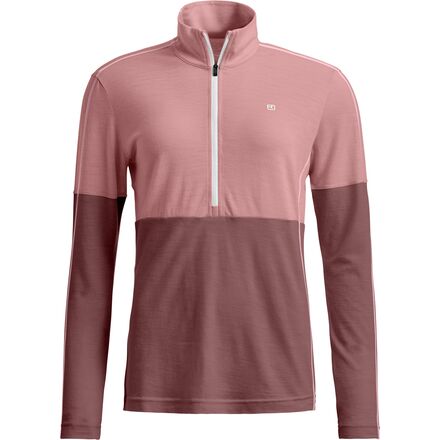 185 Rock'N'Wool Zip Neck Top - Women's