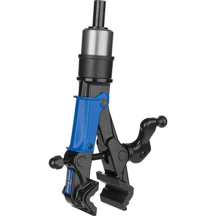 Park Tool - 100-3D Professional Micro-Adjust Repair Stand Clamp - Blue/Black