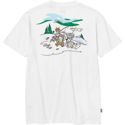 Parks Project - x Yogi Bear Adventure T-Shirt - Men's - Marshmallow