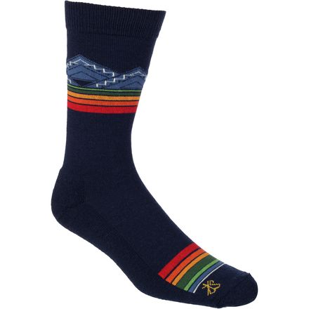 Merino Jacquard Park Sock