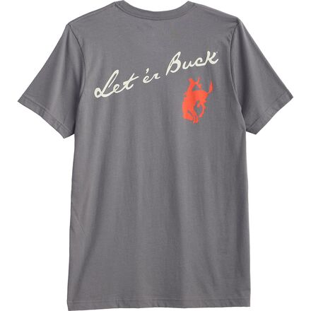 Pendleton - Pendleton Whisky Let'Er Buck Graphic T-Shirt - Men's - Asphalt/Ivory