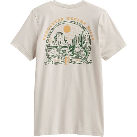 Pendleton - Western Oasis Graphic T-Shirt - Men's - Dust/Black