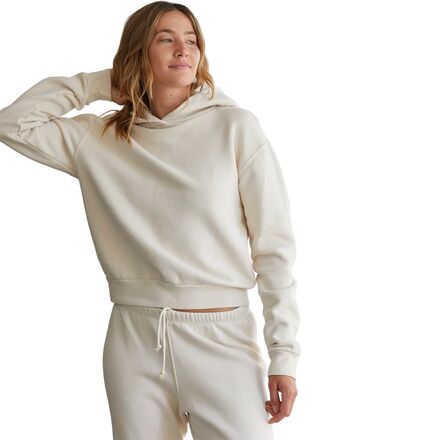 Heart Fleece Pullover Hoodie - Women's