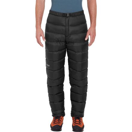 Rab - Argon Down Pant - Men's - Black/Shark