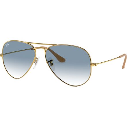 Aviator Large Metal Sunglasses