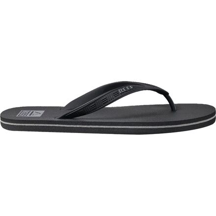 Reef Reef Newport Prints Flip Flops Reef Palms Black - Men's Sandals