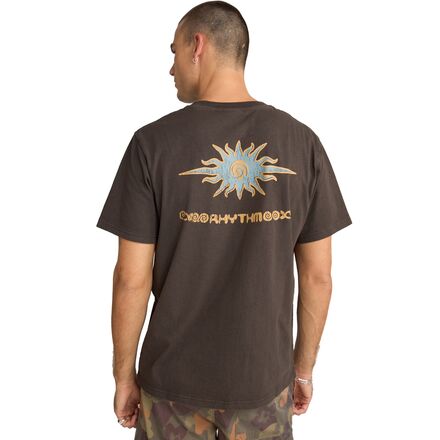 Rhythm - Flame Printed Vintage Short-Sleeve T-Shirt - Men's