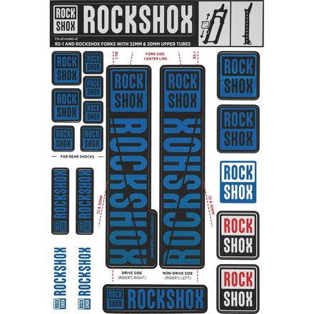 Decal Kit - 30/32mm