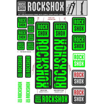 Decal Kit - 30/32mm