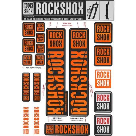 Decal Kit - 30/32mm