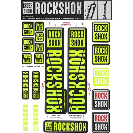 Decal Kit - 30/32mm