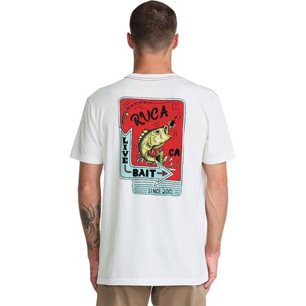RVCA - Live Bait T-Shirt - Men's - Antique White