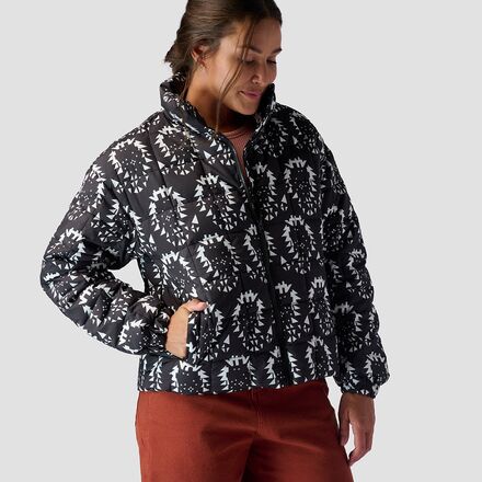 Printed Quilted Puffer - Women's