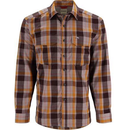 Simms - Coldweather Long-Sleeve Shirt - Men's - Dolomite Logan Plaid