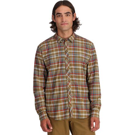 Simms - Bugstopper Long-Sleeve Plaid Shirt - Men's - Simms Chestnut Multi Plaid