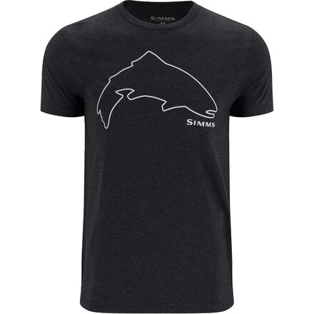 Trout Outline T-Shirt - Men's