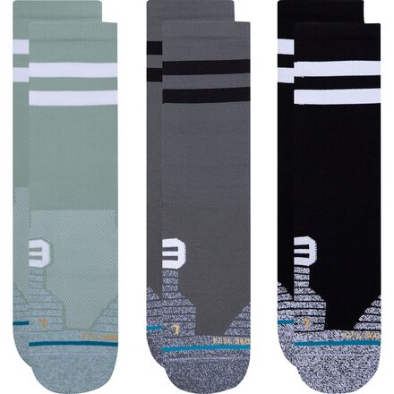 Franchise Crew Running Sock - 3-Pack