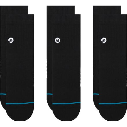 Icon Quarter Sock - 3-Pack