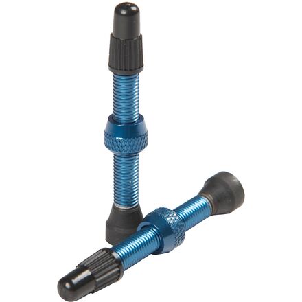 Stan's NoTubes - Alloy Tubeless Valve Stem - Pair - Blue