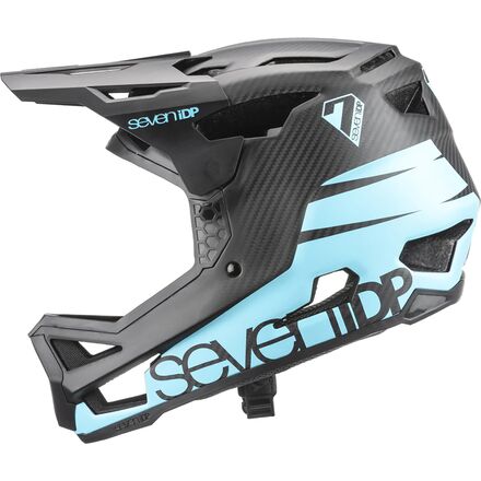 7 Protection - Project .23 Carbon Helmet - Matt Ice Blue/Black