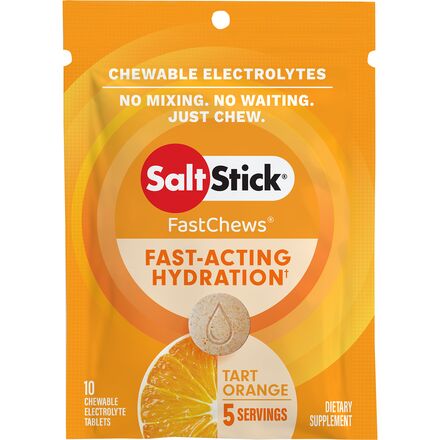 Fastchews Chewable Electrolyte Tablets - Box of 12 Packets