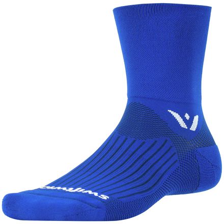 Aspire Quarter Crew High Sock