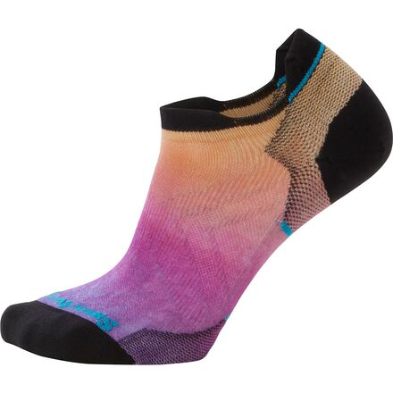 Run Zero Cushion Ombre Print Low Ankle Sock - Women's