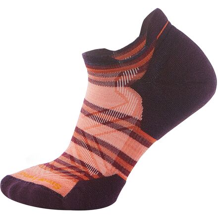 Run Targeted Cushion Stripe Low Ankle Sock - Women's