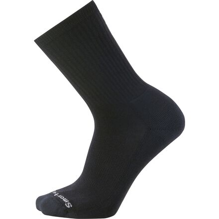 Everyday Solid Rib Crew Sock