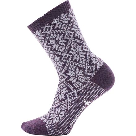 Everyday Traditional Snowflake Crew Sock - Women's