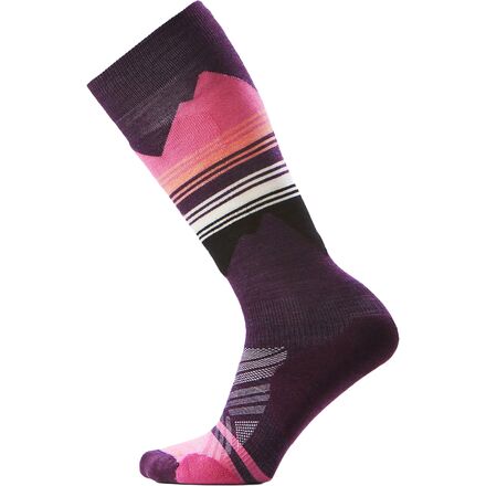 Ski Targeted Cushion Pattern OTC Sock - Women's