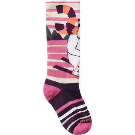 Wintersport Full Cushion Yeti Pattern OTC Sock - Kids'