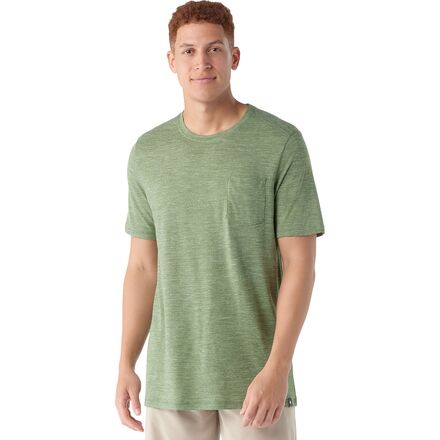 Merino Hemp Blend Pocket T-Shirt - Men's