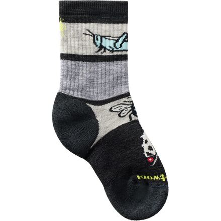 Hike Full Cushion Garden Bugs Pattern Crew Sock - Kids'