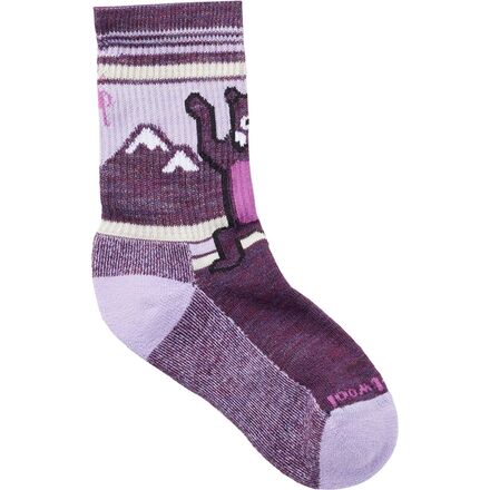 Hike Light Cushion Hiking Bear Crew Sock - Kids'