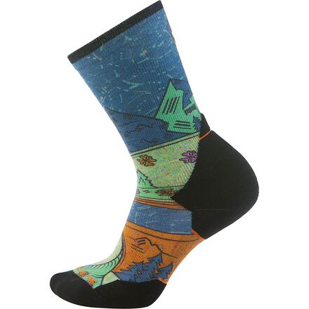 Trail Run Targeted Cushion Mountain Crew Sock - Women's