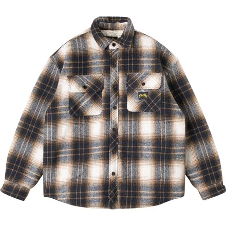 Quilted Plaid Overshirt - Men's