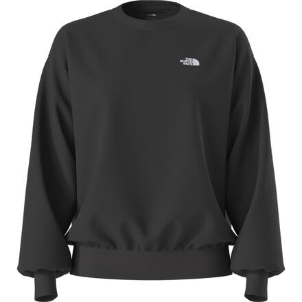 Evolution Embroidered Oversized Crew Sweatshirt - Women's